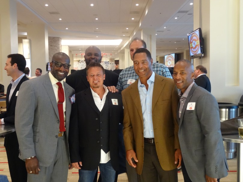 Derrick Walker, Vaughn Booker, Allen Wright, John Alt, Marcus Allen & JJ Birden